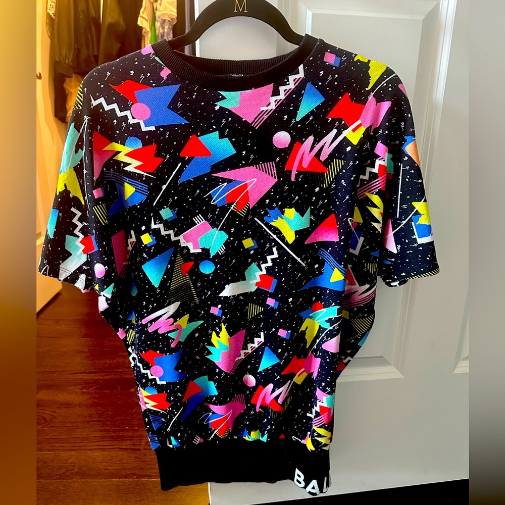 Balmain colored dress or can be worn as tunic over leggings